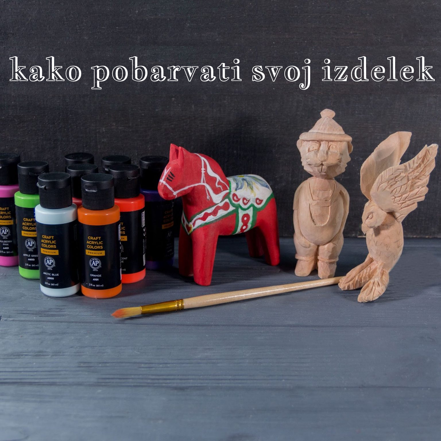 kako pobarvati svoj izdelek
